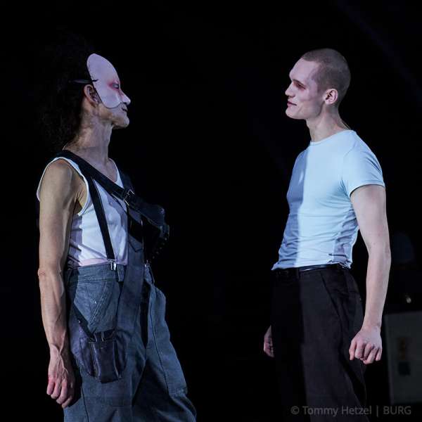 © Tommy Hetzel - Bibiana Beglau als Hitzkopf, Henry Percy in „Sankt Falstaff“ NR - Bibiana Beglau