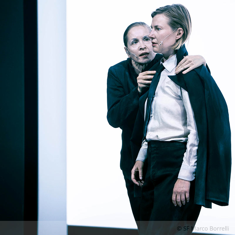 Ulrich Rasche (B&uuml;hne), Gerrit Jurda (Licht) und Florian Seufert (Video) f&uuml;r &bdquo;Faust I&ldquo;