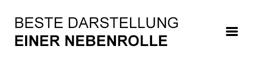 Nominierungen | Beste Darstellung einer Nebenrolle